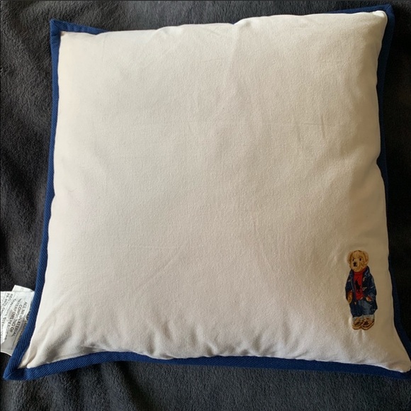 Polo by Ralph Lauren Accents Limited Edition Polo Bear Plaid Pillow